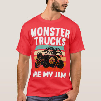 Camiseta Os Caminhões Monstros São O Meu Caminhão Monstro L