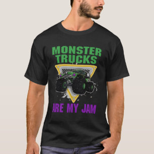 Camiseta Os Caminhões Monstros São O Meu Emperramento