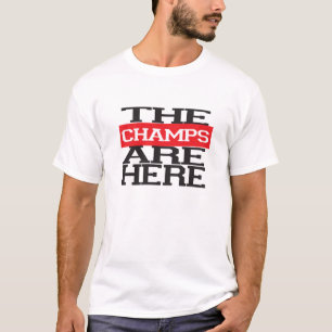 Camiseta Os campeões estão aqui