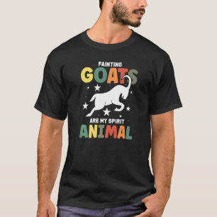 Camiseta Os Caprinos De Desmaios São O Meu Espírito De Capu