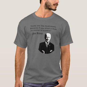 Camiseta Os Caprinos São Como Cogumelos Porque Se Você At