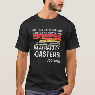 Camiseta Os Caprinos São Como Cogumelos Se Você Atira Um 