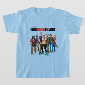 Camiseta Os Caracteres Teóricos do Big Bang