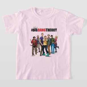 Camiseta Os Caracteres Teóricos do Big Bang