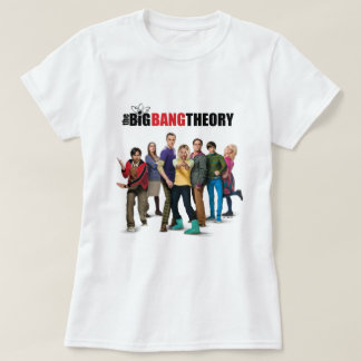 Camiseta Os Caracteres Teóricos do Big Bang