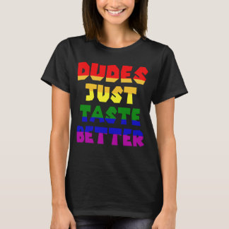 Camiseta Os caras só gostam melhor do LGBT