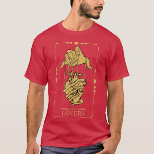 Camiseta Os Casais de Tarot ocultos dos amantes - Blackcraf