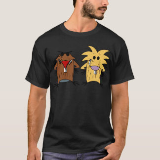 Camiseta Os castores zangados