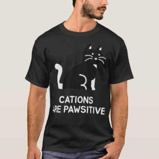 Camiseta Os catiões são pawsitivos