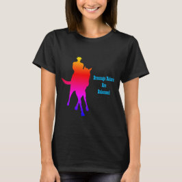 Camiseta Os Cavaleiros De Dressage São Arco-Íris Equilibrad