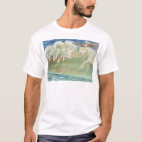 OS CAVALOS DO REI NEPTUNE CORREM AS ONDAS