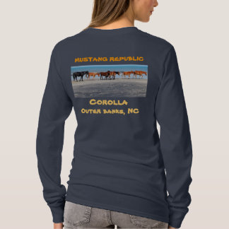 Camiseta Os cavalos selvagens do Corolla