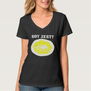Camiseta Os Chefs Têm O Mais Zest Foodie Culinary Student