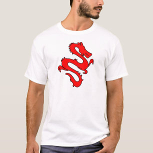 Camiseta Os chineses incorporam o símbolo de Kung Fu do