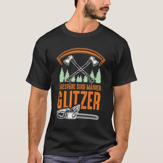 Camiseta Os Chips são reluzentes masculinos, o Carpete Lumi (Frente)