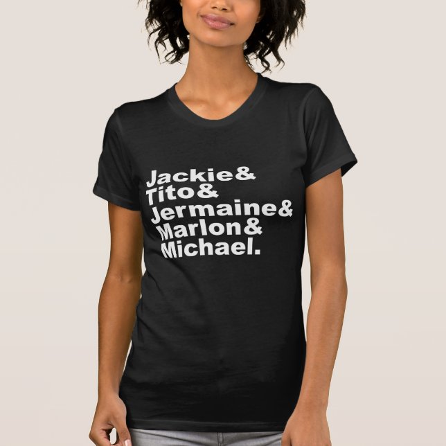 Camiseta Os Cinco Irmãos Cantores De Gary, Indiana (Frente)