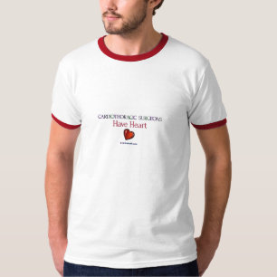 Camiseta Os cirurgiões de Cardiothoracic têm o coração