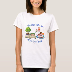 Camiseta Os Clubes de Livros são realmente Legal