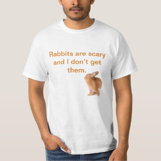 Camiseta Os coelhos são assustadores - Alt