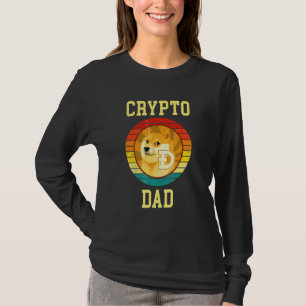 Camiseta Os Comerciantes De Pai Cripto Pairam Com O Estilo