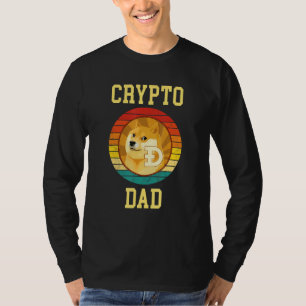 Camiseta Os Comerciantes De Pai Cripto Pairam Com O Estilo