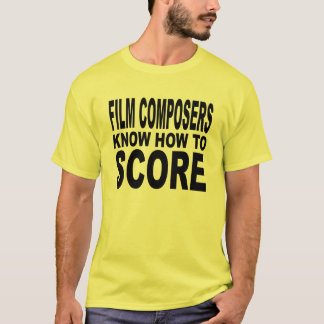Camiseta Os compositores do filme sabem marc