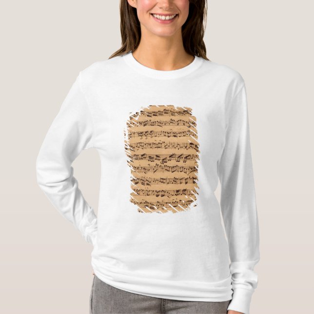 Camiseta Os concertos de Brandenburger, No.5 D-Dur, 1721 (Frente)