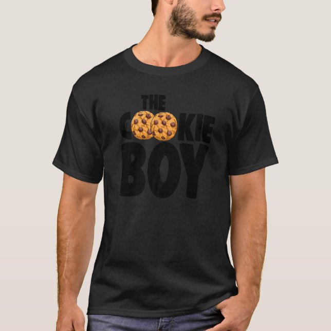 Camiseta Os Cookies Boy adoram a festa Choco Chip Cookie Wo (Frente)