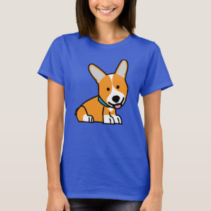 Camiseta Os Corgis do Corgi perseguem o Pembroke feliz
