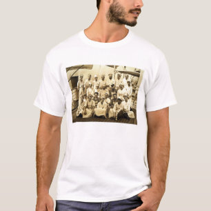 Camiseta Os cozinheiros do navio a bordo do R.M.S. Teutonic