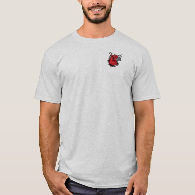 Camiseta Os criadores da leiteria das razões da parte (Frente)