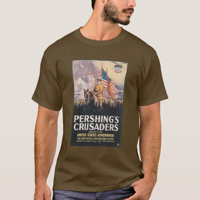 Camiseta Os cruzados de Pershing (Frente)
