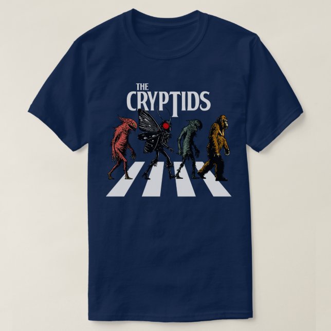 Camiseta Os Cryptids (Frente do Design)