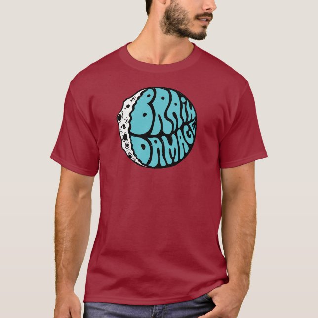 Camiseta Os danos cerebrais (Frente)