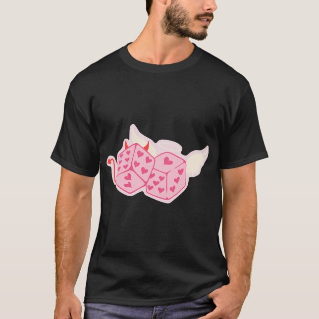 Camiseta Os Demônios Enrolam Os Anjos Do Gelo (Frente)
