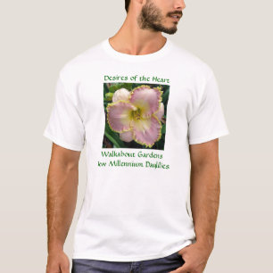 Camiseta Os desejos do coração e do ele são o que é