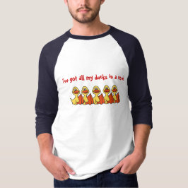 Camiseta Os desenhos animados AA engraçados Ducks em