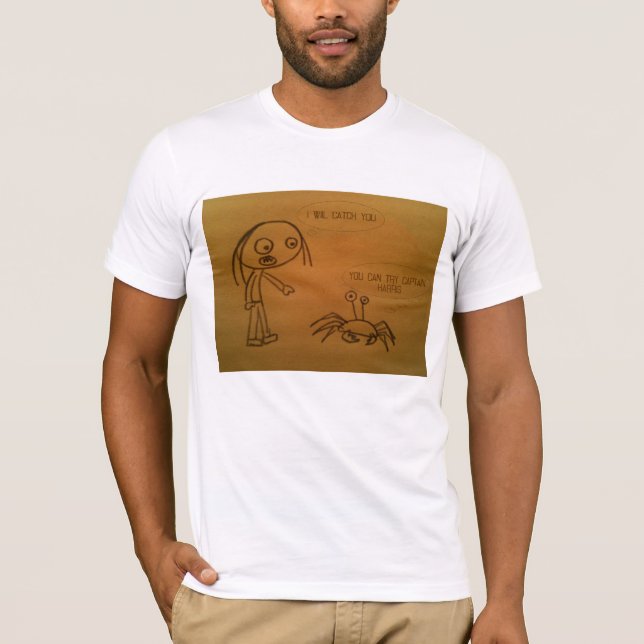 Camiseta os desenhos animados os mais mortais da captura (Frente)