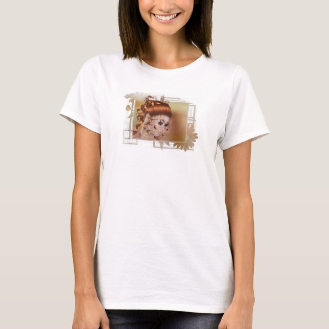 Camiseta Os Designs vermelhos 2 (Frente)