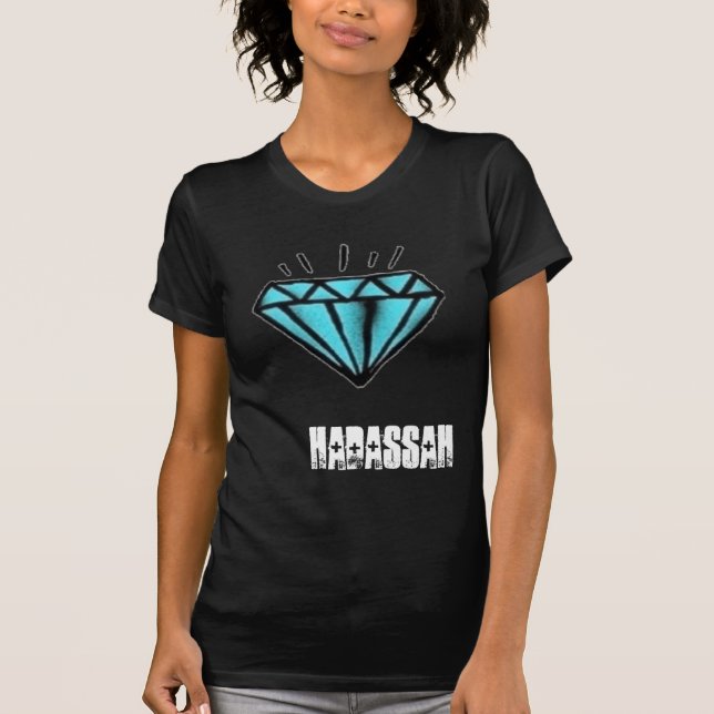 Camiseta Os diamantes e Hadassah Hardcandy são para sempre (Frente)