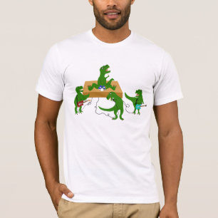 Camiseta Os dinossauros não balançam