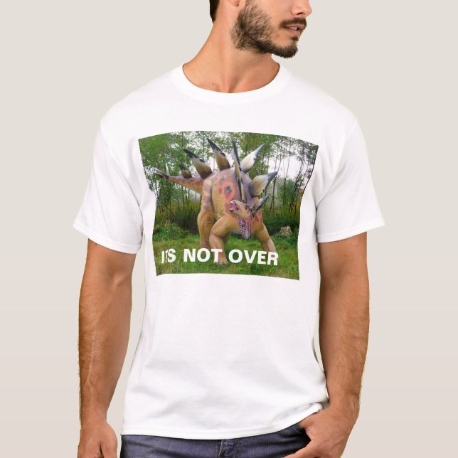 Camiseta os dinossauros não se acabam (Frente)
