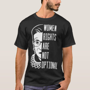 Camiseta Os Direitos Das Mulheres Não São Uma Rota Feminist