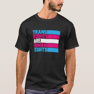 Camiseta Os Direitos das Pessoas Trans são Direitos Humanos