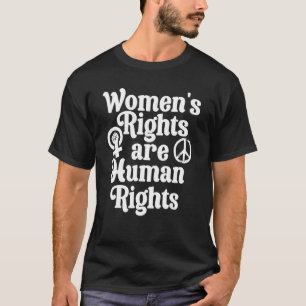 Camiseta Os Direitos de Igualdade das Mulheres Feministas S