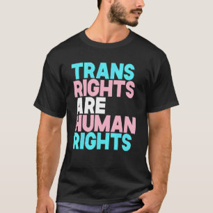 Camiseta Os Direitos Humanos São Transexuais Lgbtq Pr