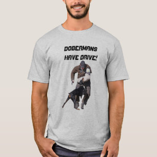 Camiseta Os Dobermans têm a movimentação