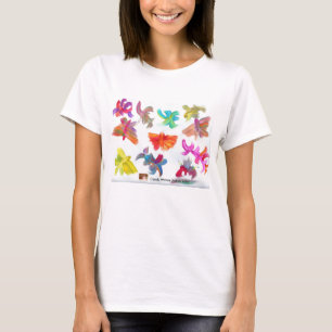 Camiseta Os doces molham o artista do autismo