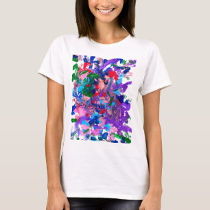 Camiseta Os doces molham o artista do autismo