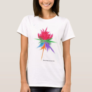 Camiseta Os doces molham o artista do autismo